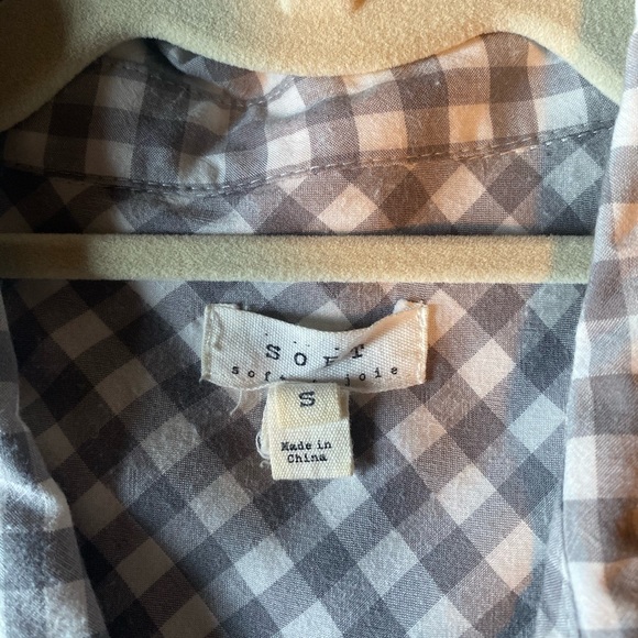 Soft Joie Button Down - Picture 2 of 2